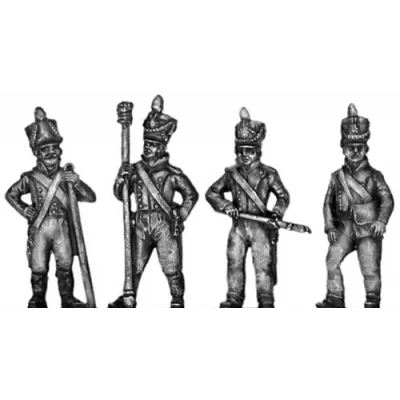 Saxon artillery crew, firing (18mm)