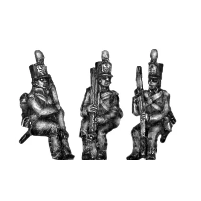 Seated British Infantry (18mm)