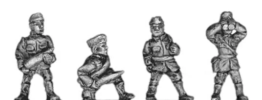 Serbian artillery crew (15mm)