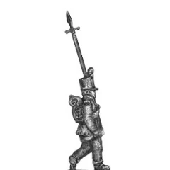Sergeants, marching (18mm)