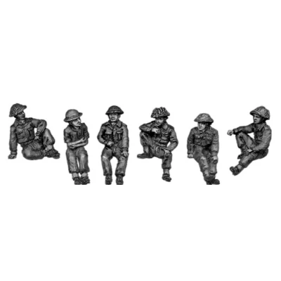 Six useful Tommies in tin hats (20mm)
