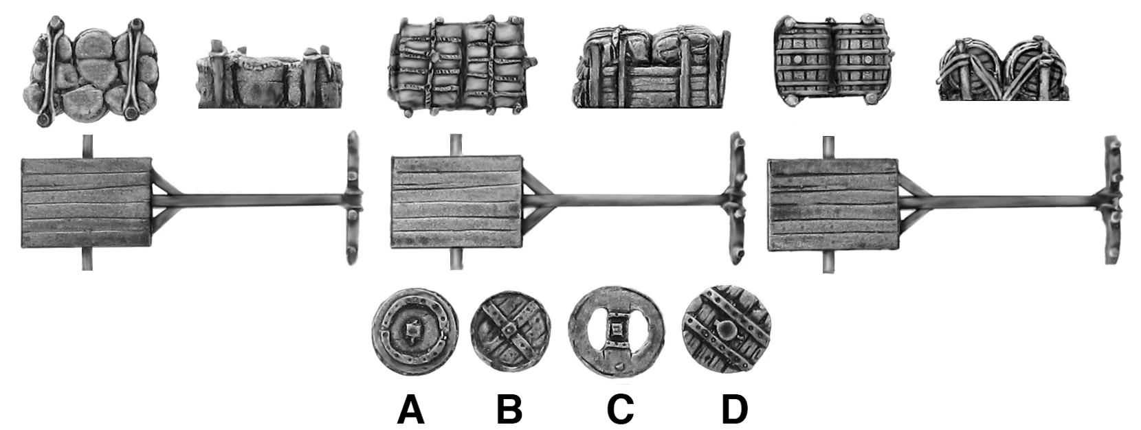 NEW - Ox cart caravan (18mm) - Image 4