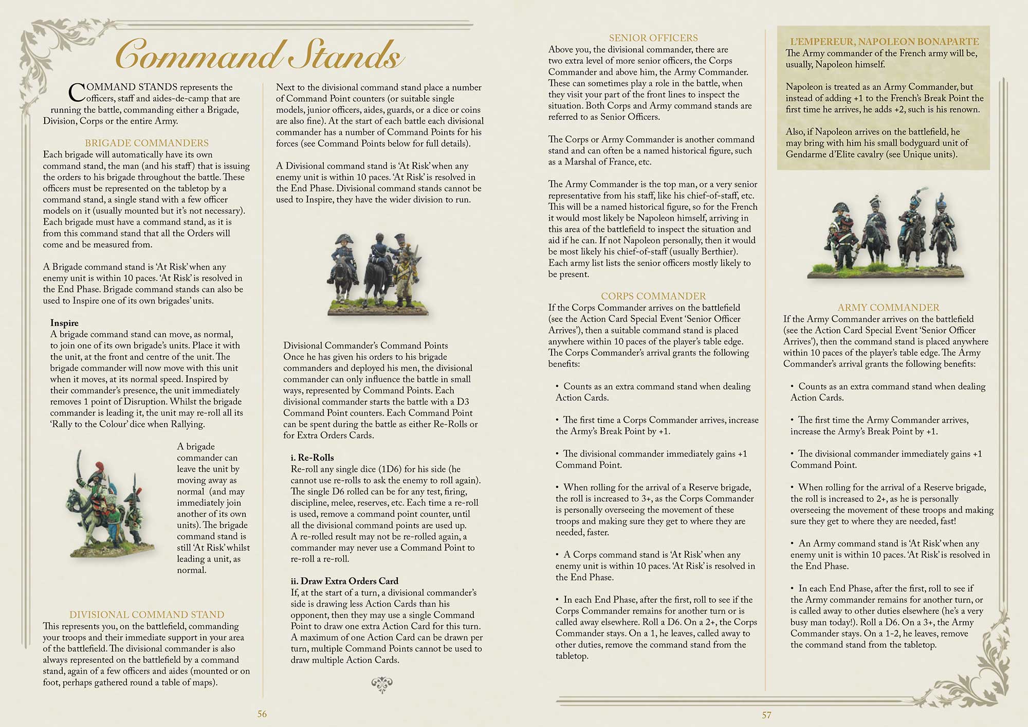Soldiers of Napoleon Rulebook and Action Cards set - Image 5