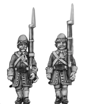 Spanish Grenadiers, marching (18mm)
