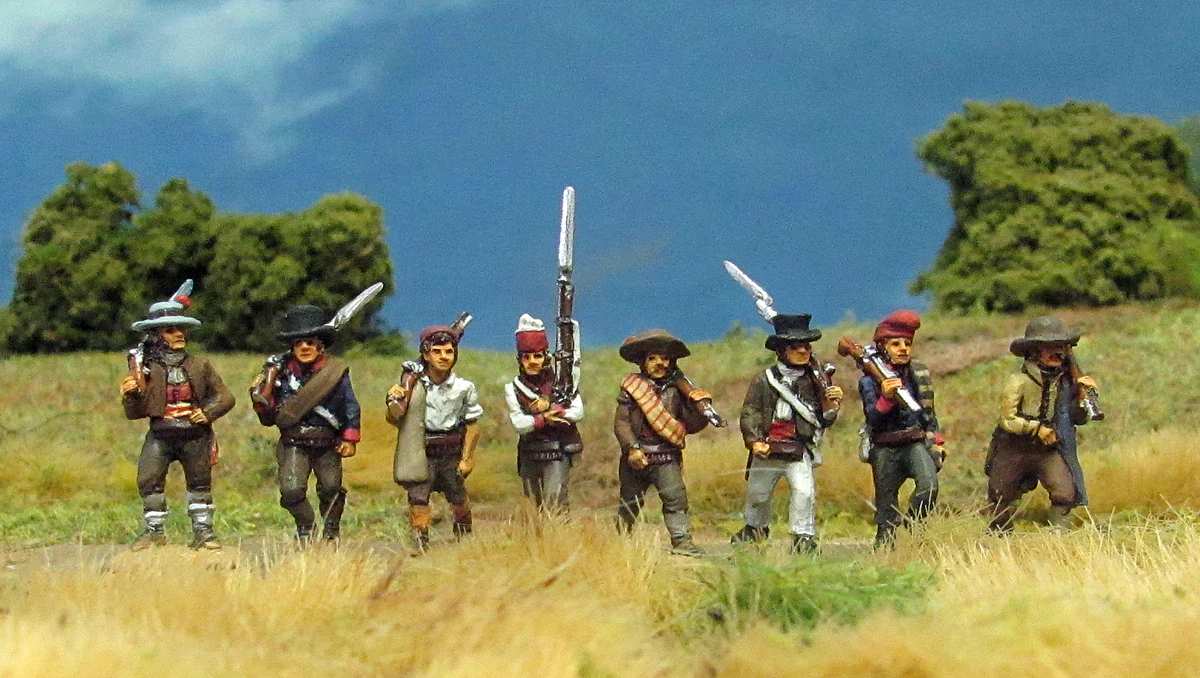 Spanish guerrillas marching (18mm) - Image 2