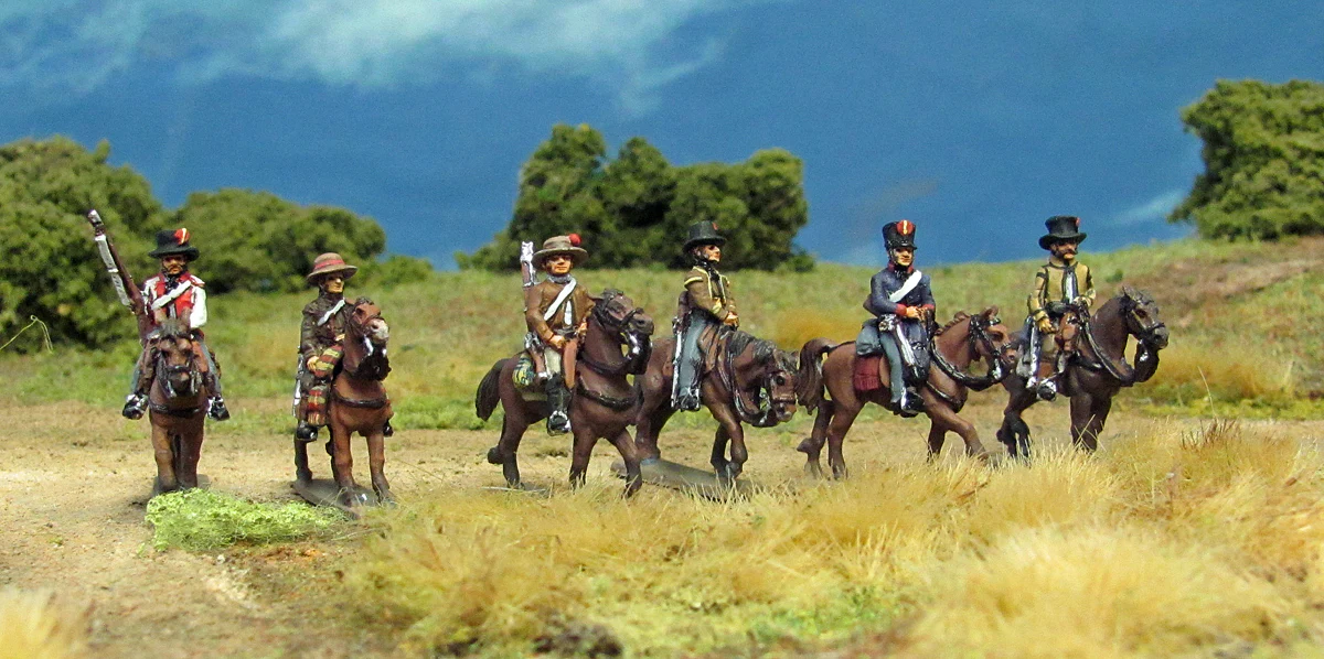 Spanish guerrillas mounted (18mm) - Image 2