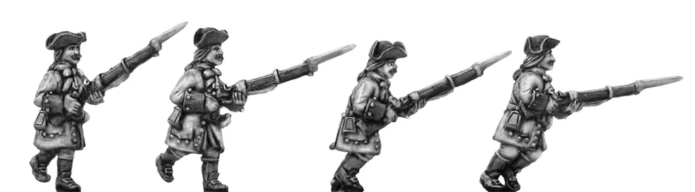 Spanish line, advancing (18mm)
