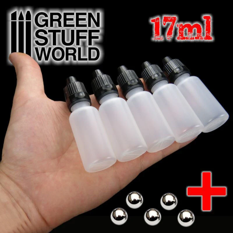 Spare Paint Pots for mixes with Mixing Balls - Image 2