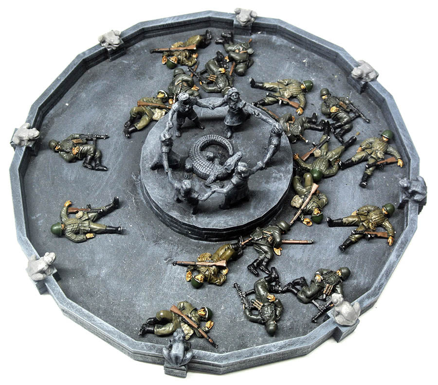 Stalingrad children's fountain (28mm) - Image 2