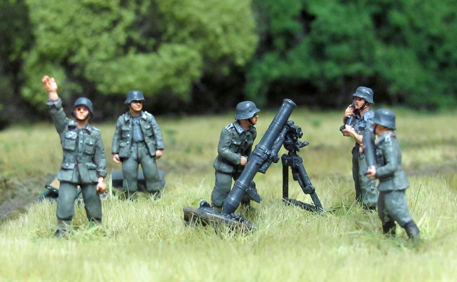 Summer 12cm Gw42 mortar and crew (20mm) - Image 2