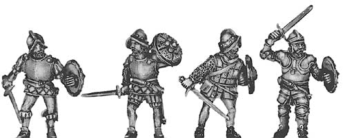 Swordsman in armour (28mm)