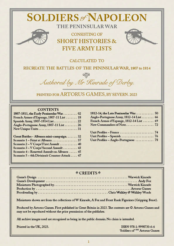 The Peninsular War - Soldiers of Napoleon supplement - Image 3