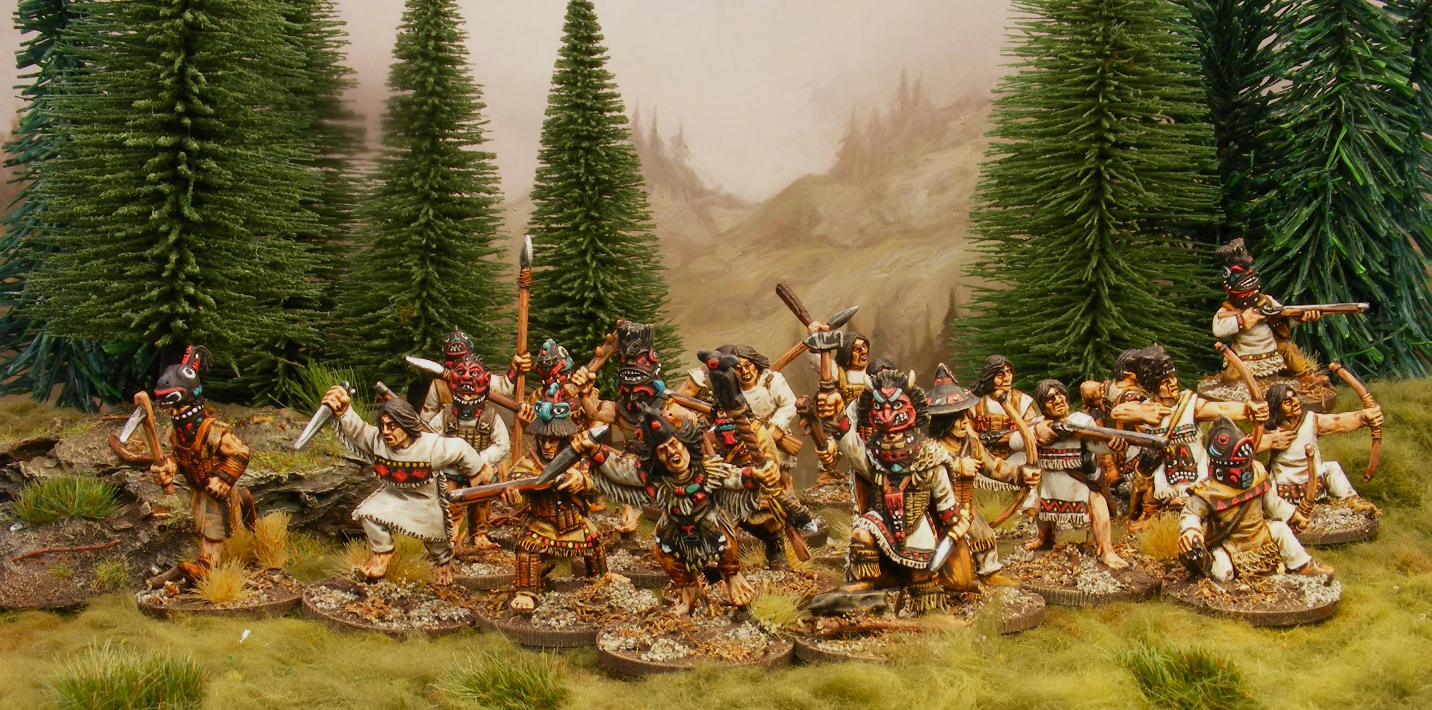 NEW - Tlingit Warband (28mm) - Image 2