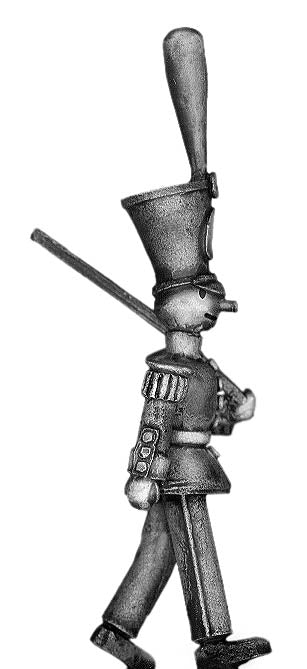 Toy Town Soldier in shako marching  (28mm)