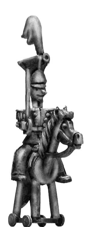 Toy Town Soldier lancer officer (28mm)