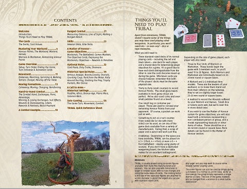 TRIBAL Second Edition rulebook - Image 2