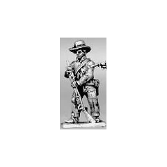 Trooper dismounted loading, hat (15mm)