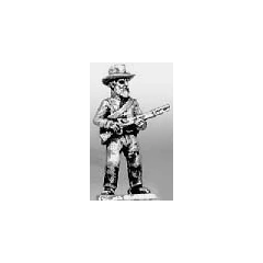 Trooper dismounted standing, hat (15mm)