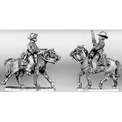 Trooper riding with shotgun, hat (15mm)