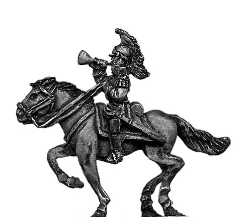 Tulancingo Cuirassier Bugler (18mm)