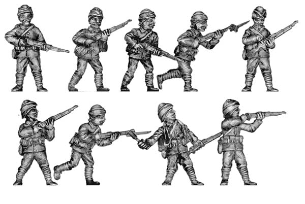 Turkish infantry (28mm)