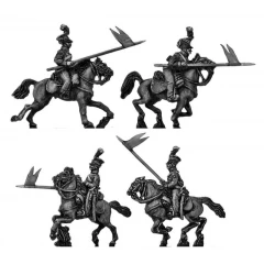 Uhlans charging (18mm)
