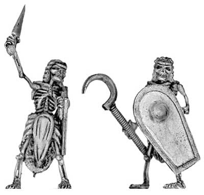Undead Egyptian warrior (28mm)