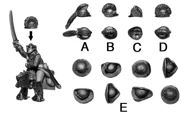 Uniformed Continental Dragoon trumpteter (28mm) - Image 2