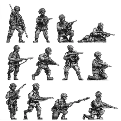 US Paras fighting (20mm)