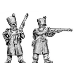 Voltigeur, greatcoat, skirmishing (18mm)