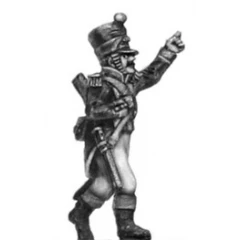Voltigeur, officer w carbine (18mm)