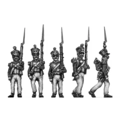 Voltigeurs, marching (18mm)