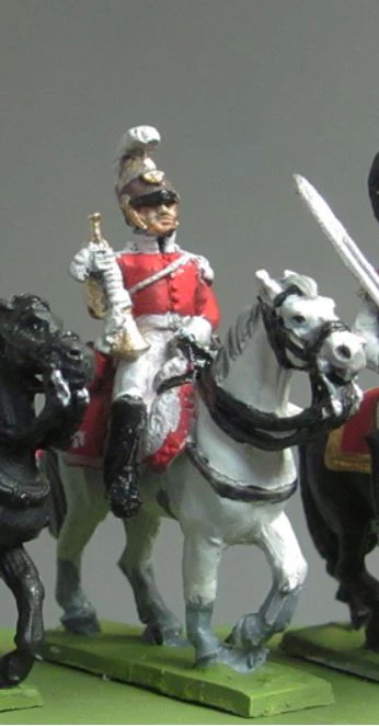 Westphalian Cuirassier Trumpeter 1st Regt. (18mm) - Image 2