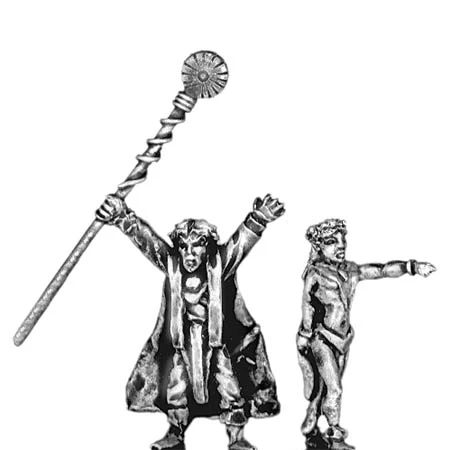 Wood Elf mage (18mm)