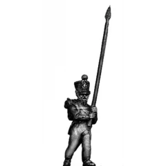 Young Guard Standard Bearer, 1814 uniform (18mm)