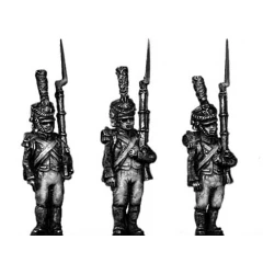 Young Guard Voltigeur, 1810 uniform, at attention (18mm)