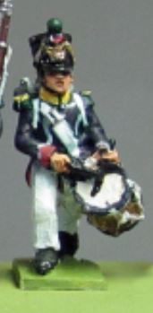 Young Guard, Waterloo 1815 drummer (18mm)